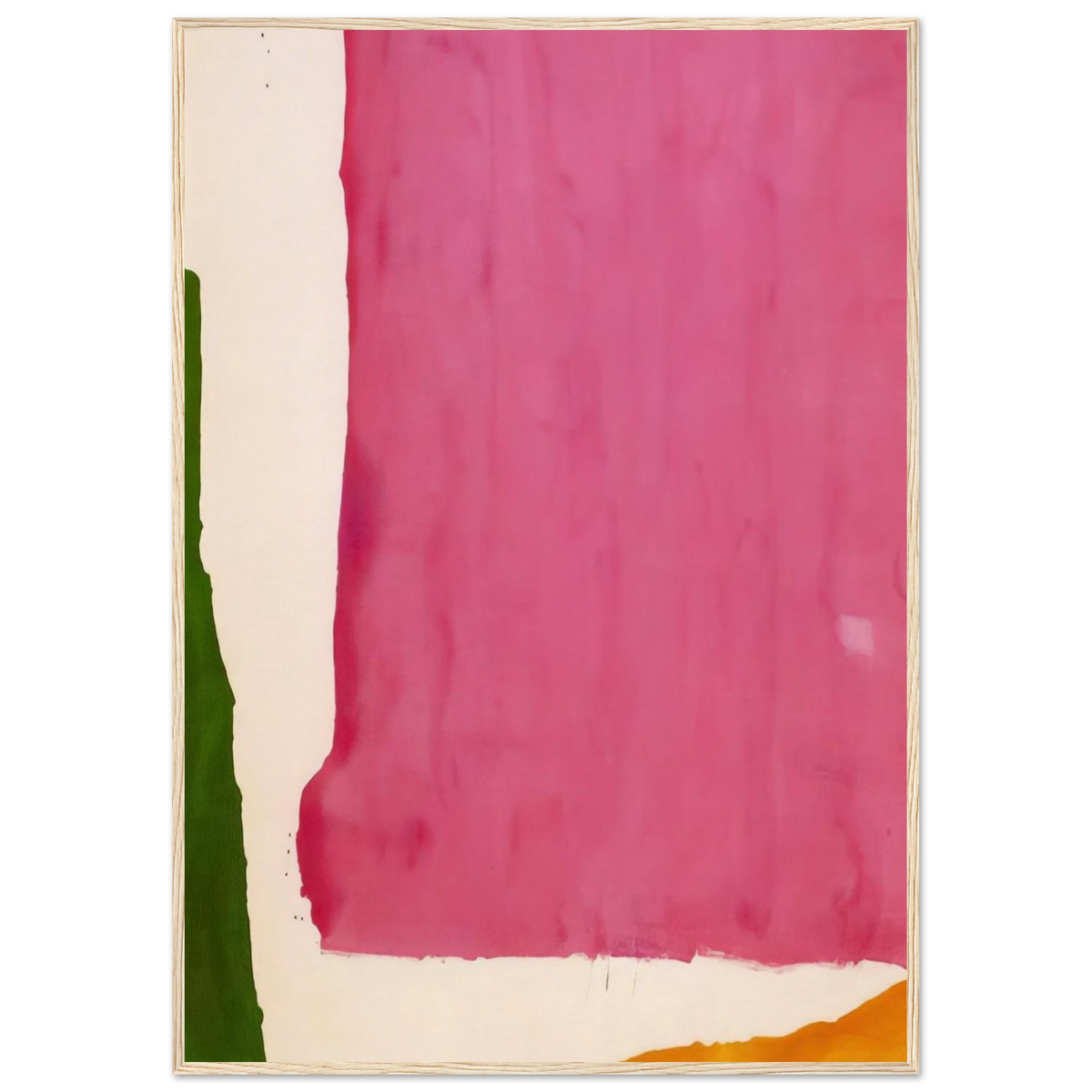 Mauve District - 1966 Framed Poster | Helen Frankenthaler Framed Prints Wall Art | Frankenthaler Helen