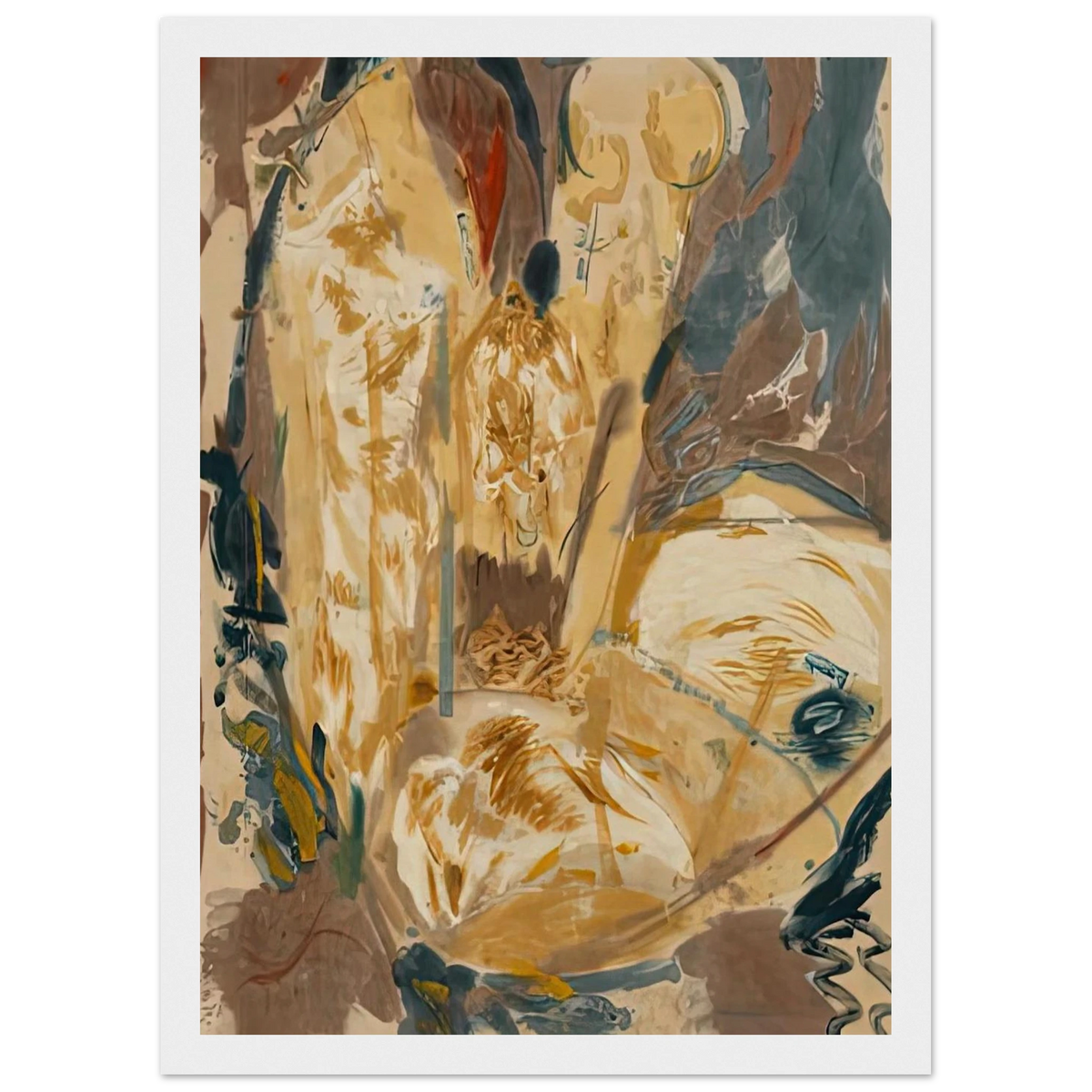 Giralda, 1956- Framed Poster | Helen Frankenthaler Framed Prints Wall Art | Frankenthaler Helen