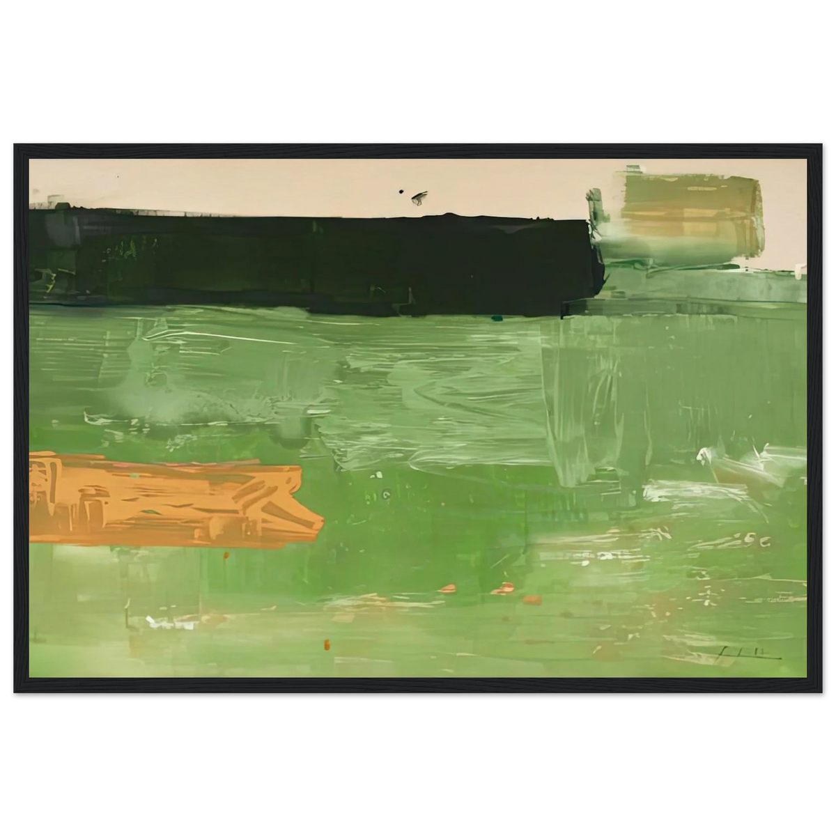 Mediterranean, 1981- Framed Poster | Helen Frankenthaler Framed Prints Wall Art | Frankenthaler Helen
