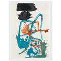 Winter Figure with Black Overhead, 1959- Framed Poster | Helen Frankenthaler Framed Prints Wall Art | Frankenthaler Helen