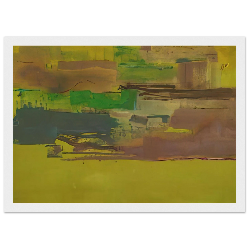 August Deep - 1978 Framed Poster | Helen Frankenthaler Framed Prints Wall Art | Frankenthaler Helen