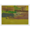 August Deep - 1978 Framed Poster | Helen Frankenthaler Framed Prints Wall Art | Frankenthaler Helen