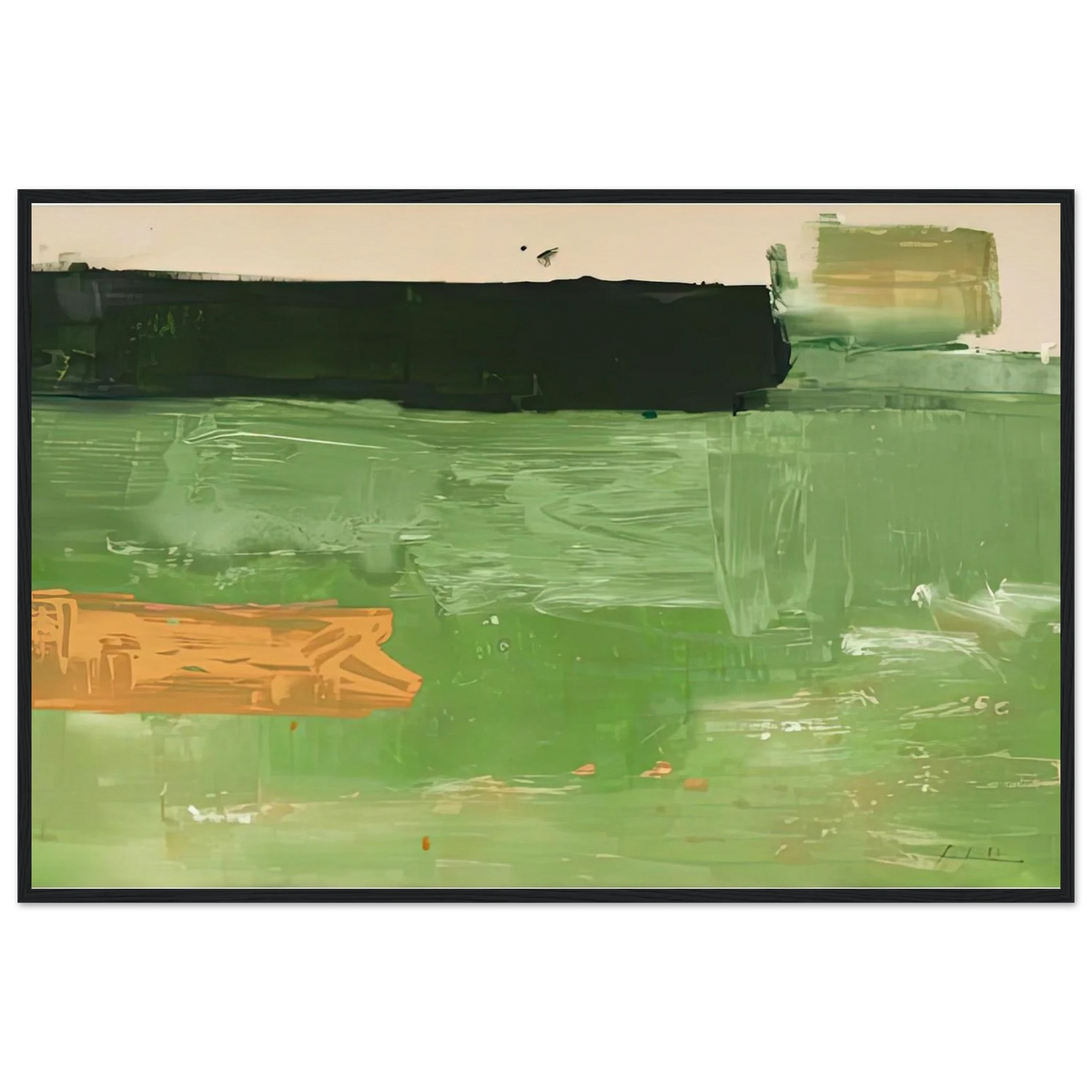 Mediterranean, 1981- Framed Poster | Helen Frankenthaler Framed Prints Wall Art | Frankenthaler Helen