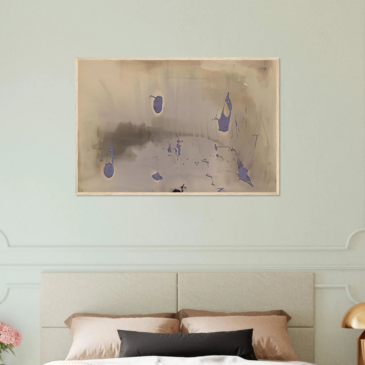 Sacrifice Decision, 1981- Framed Poster | Helen Frankenthaler Framed Prints Wall Art | Frankenthaler Helen