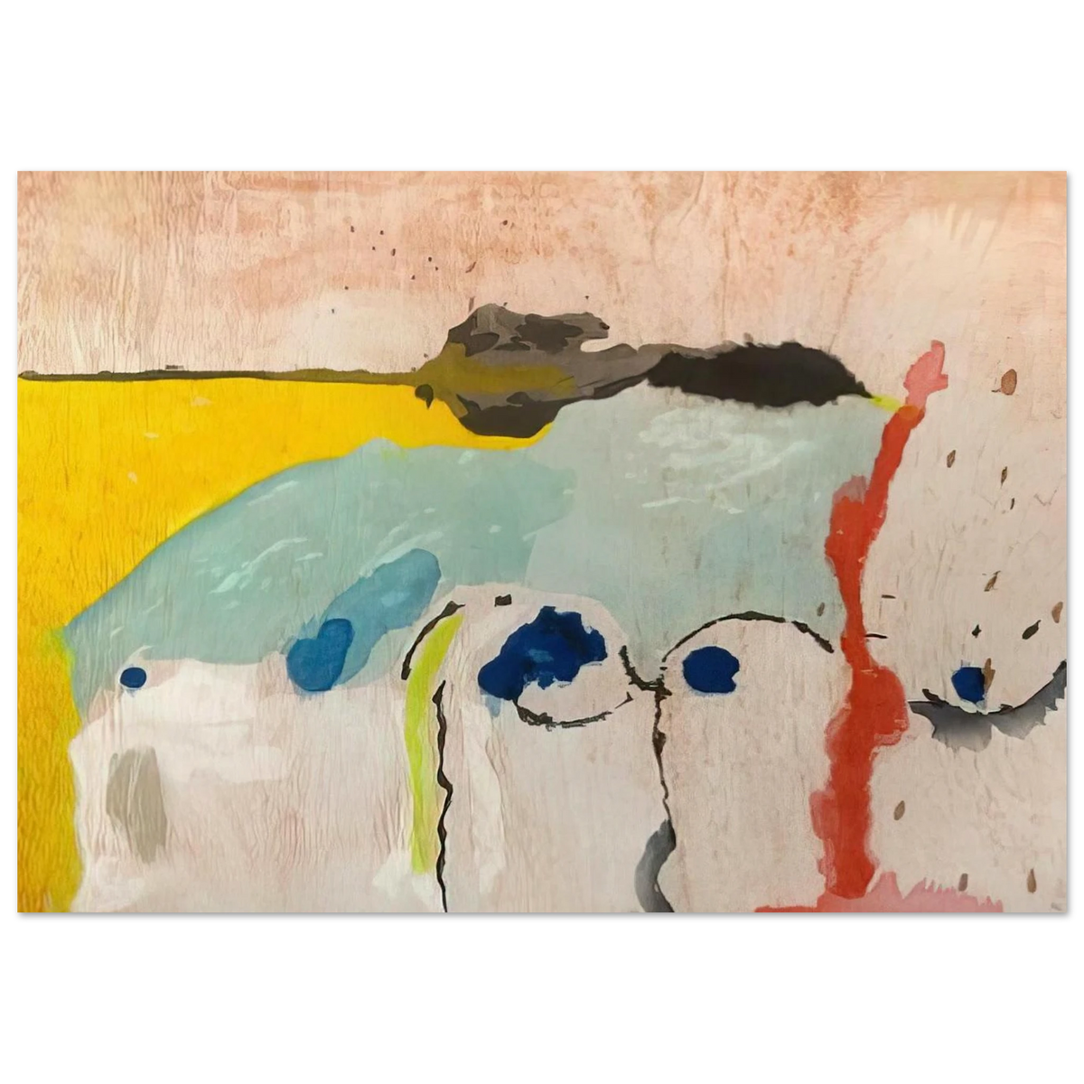 Tales of Genji I - 1998 Poster | Helen Frankenthaler Poster | Frankenthaler Helen