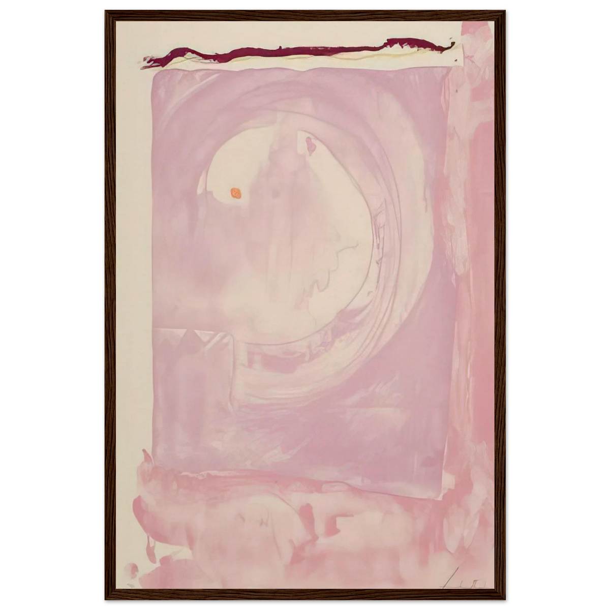 Reflections IX - 1995 Framed Poster | Helen Frankenthaler Framed Prints Wall Art | Frankenthaler Helen