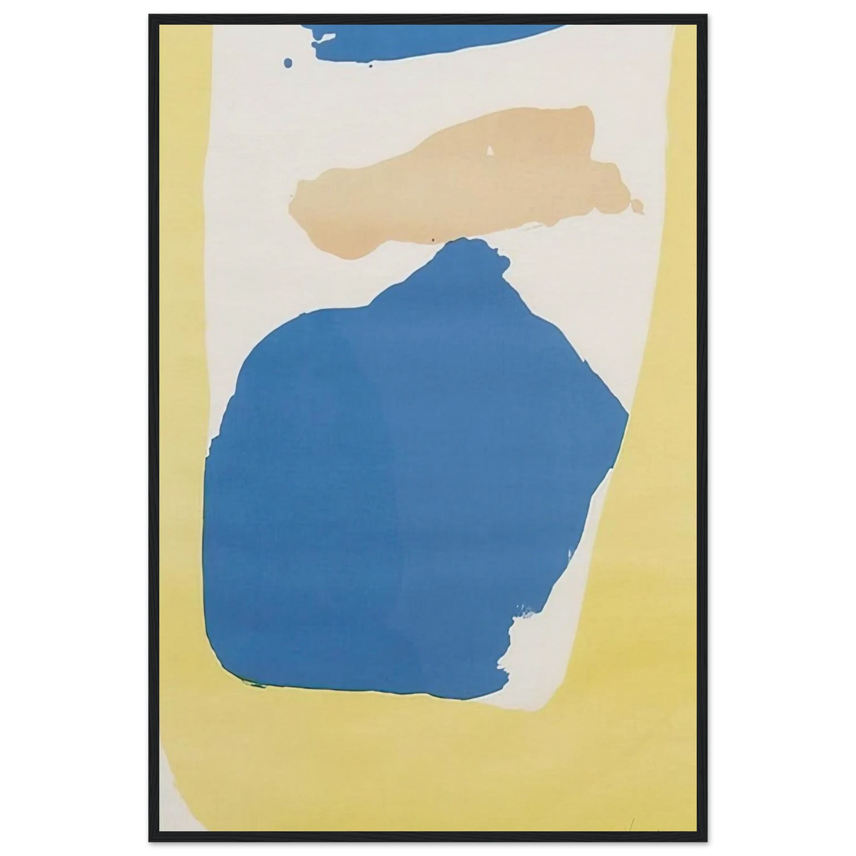 Frankenthaler Preview - 1965 Framed Poster | Helen Frankenthaler Framed Prints Wall Art | Frankenthaler Helen