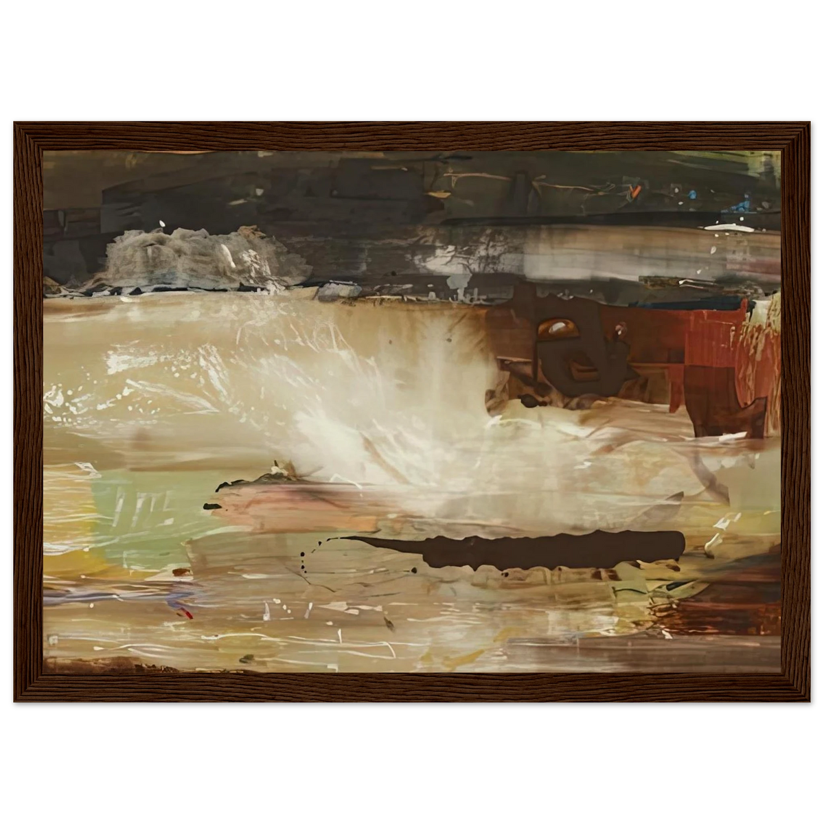 For E.M., 1981- Framed Poster | Helen Frankenthaler Framed Prints Wall Art | Frankenthaler Helen