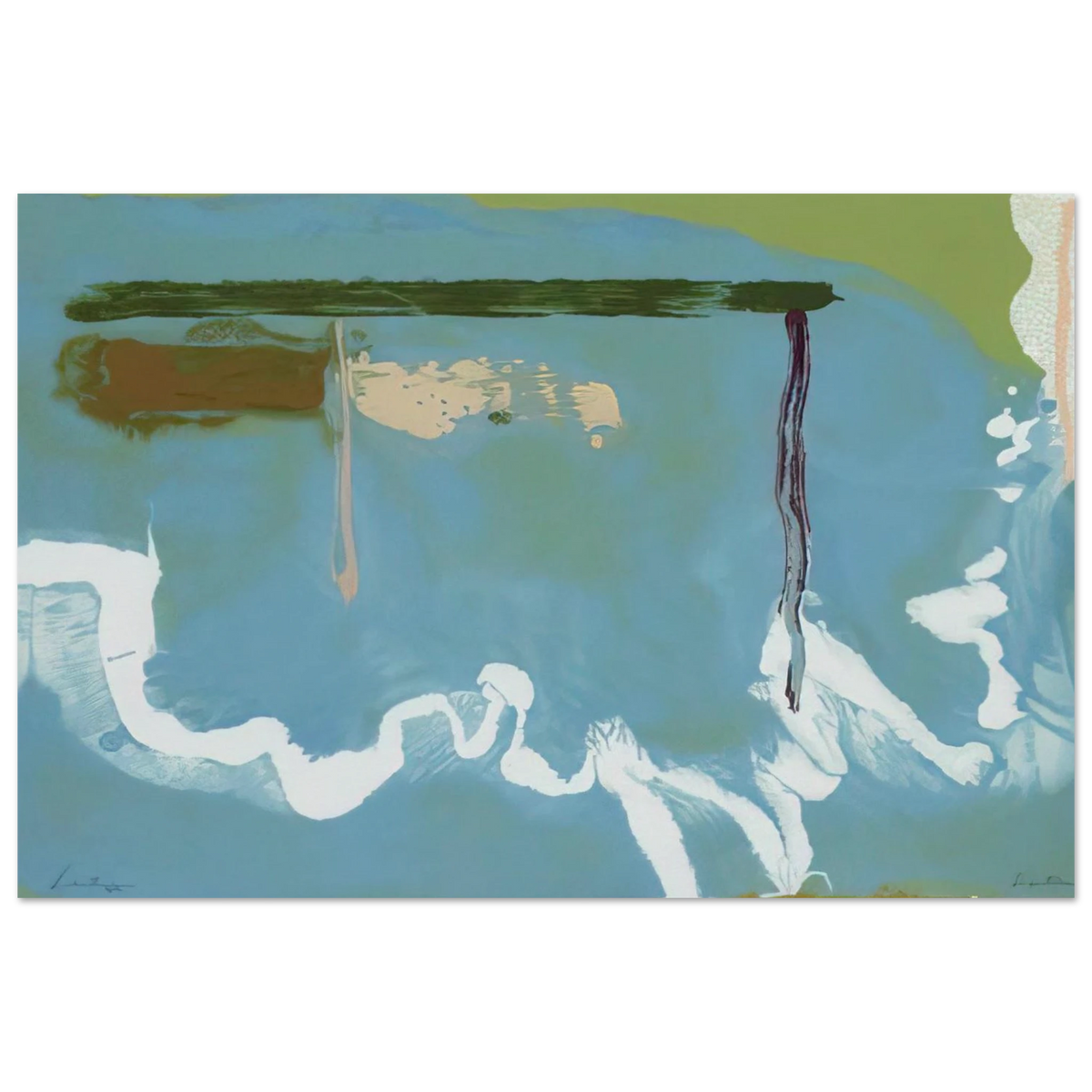 Skywriting - 1997 Poster | Helen Frankenthaler Poster | Frankenthaler Helen