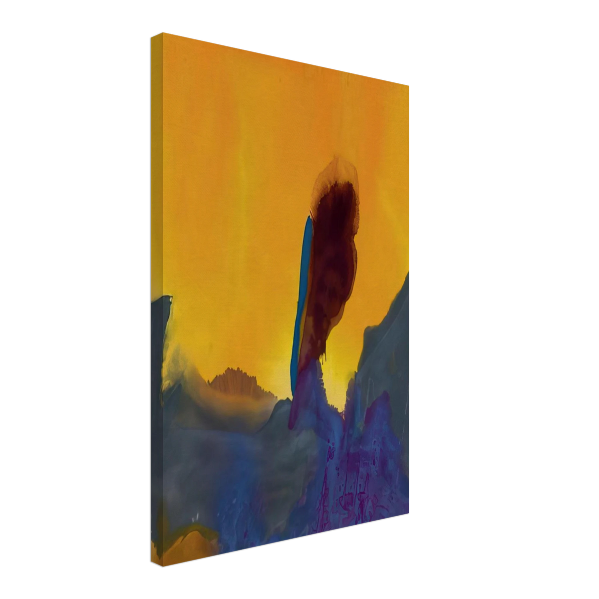 Glow II - 1968 Canvas | Helen Frankenthaler Canvas | Frankenthaler Helen