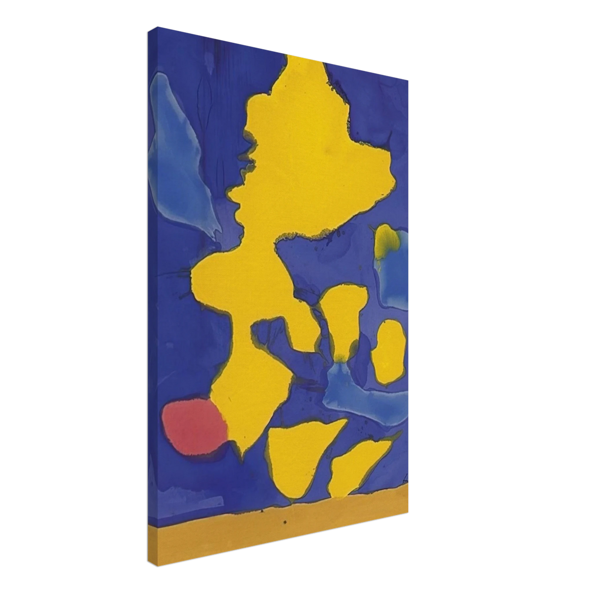 Saturn Revisited - 1964 Canvas | Helen Frankenthaler Canvas | Frankenthaler Helen