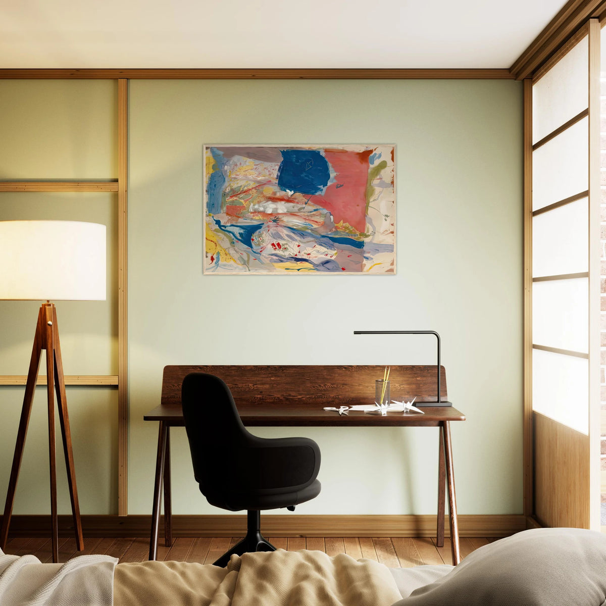 Lorelei, 1957- Framed Poster | Helen Frankenthaler Framed Prints Wall Art | Frankenthaler Helen