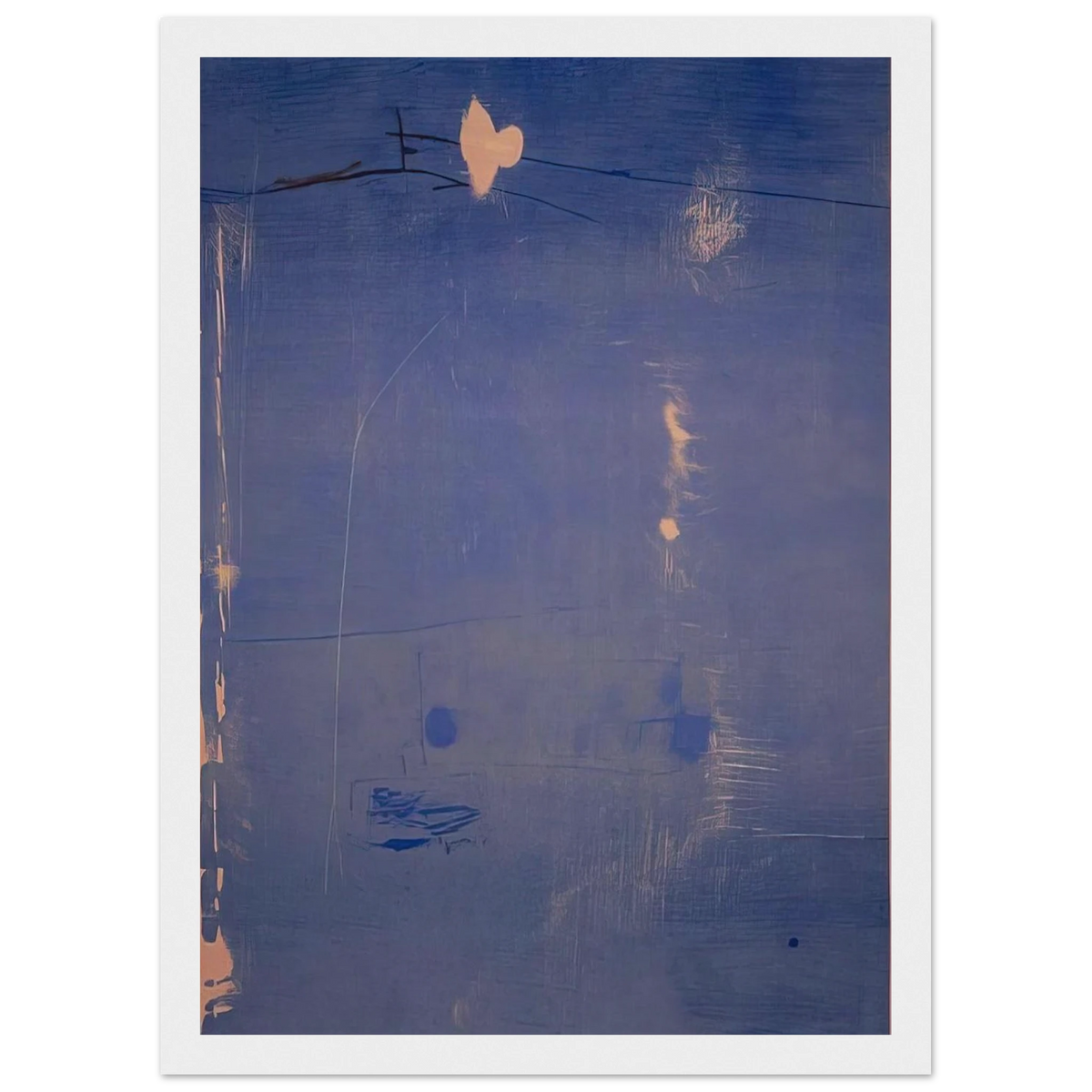 Cameo - 1980 Framed Poster | Helen Frankenthaler Framed Prints Wall Art | Frankenthaler Helen