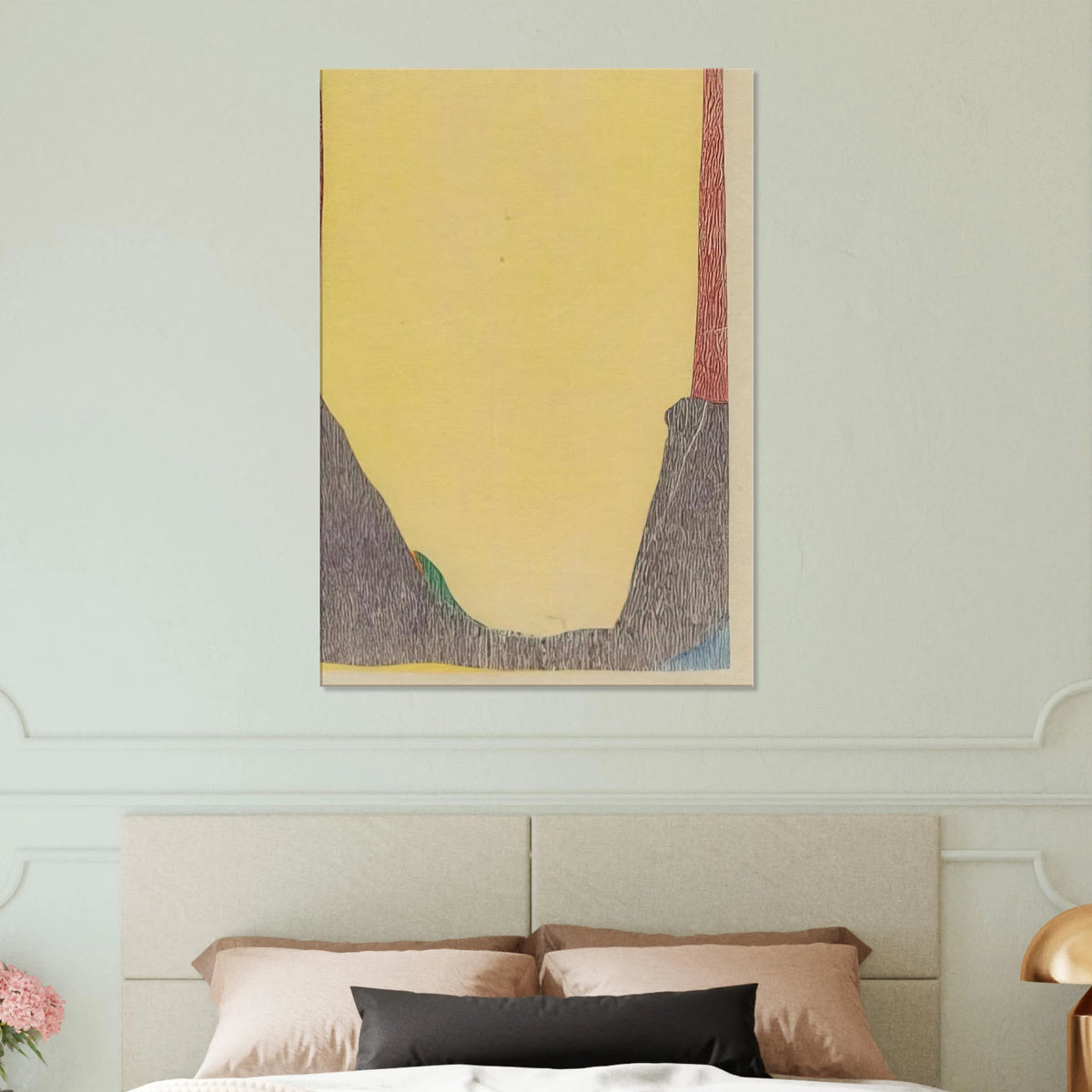 East and Beyond - 1973 Canvas | Helen Frankenthaler Canvas | Frankenthaler Helen