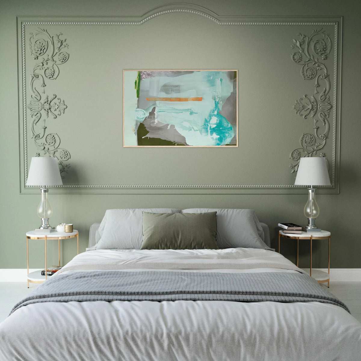 Poseidon, 1990- Framed Poster | Helen Frankenthaler Framed Prints Wall Art | Frankenthaler Helen