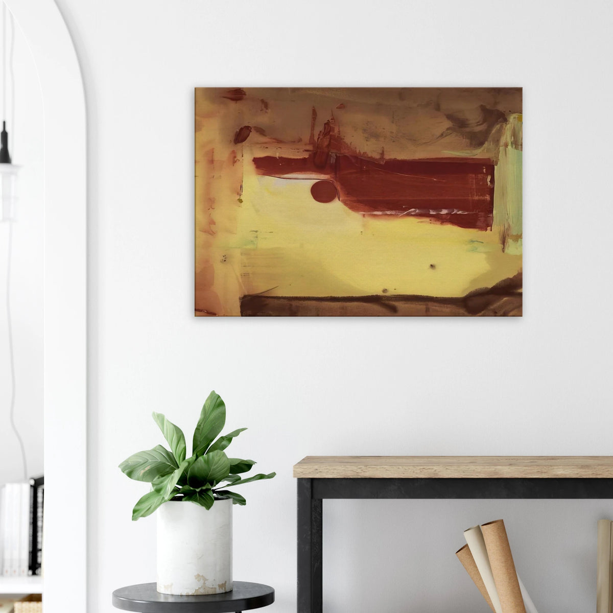 Desert Pass - 1976 Canvas | Helen Frankenthaler Canvas | Frankenthaler Helen