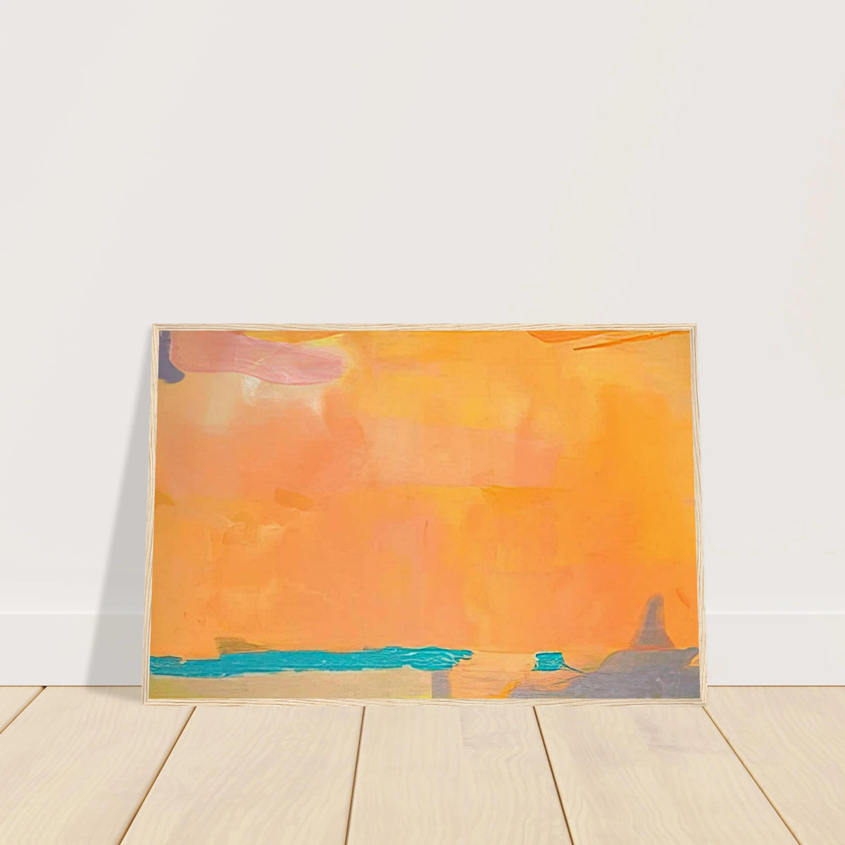 Royal Fireworks - 1975 Framed Poster | Helen Frankenthaler Framed Prints Wall Art | Frankenthaler Helen