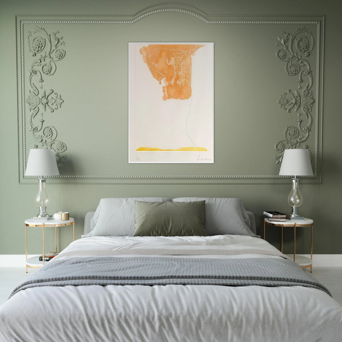Pranzo Italiano - 1973 Framed Poster | Helen Frankenthaler Framed Prints Wall Art | Frankenthaler Helen
