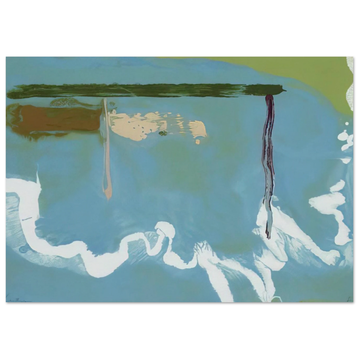 Skywriting - 1997 Poster | Helen Frankenthaler Poster | Frankenthaler Helen