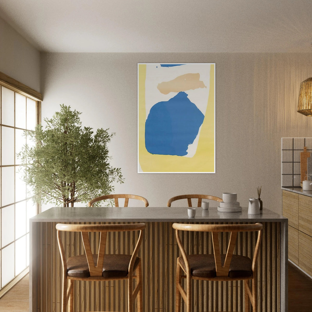 Frankenthaler Preview - 1965 Framed Poster | Helen Frankenthaler Framed Prints Wall Art | Frankenthaler Helen