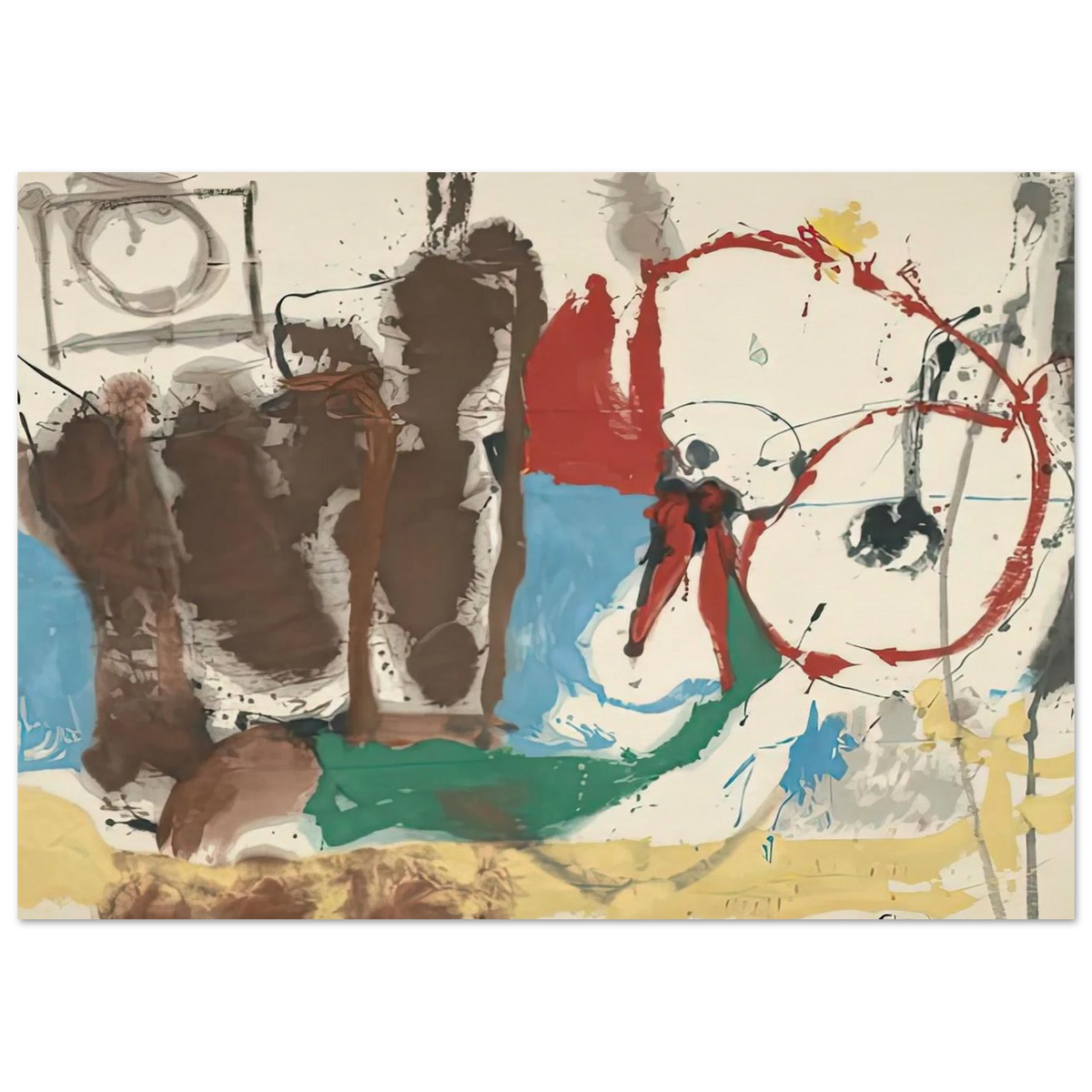Mother Goose Melody, 1959- Poster | Helen Frankenthaler Poster | Frankenthaler Helen