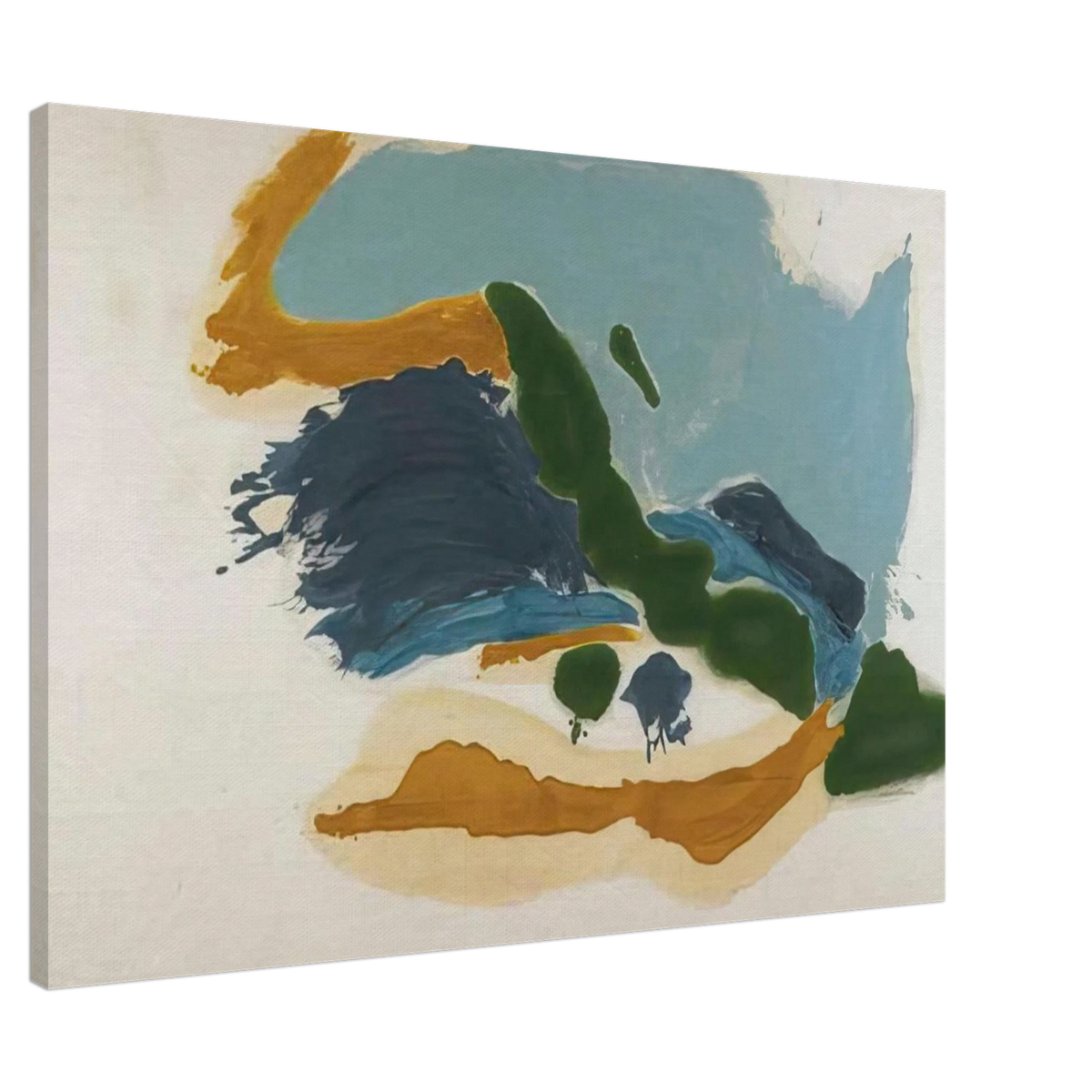 Tuscany - 1963 Canvas | Helen Frankenthaler Canvas | Frankenthaler Helen