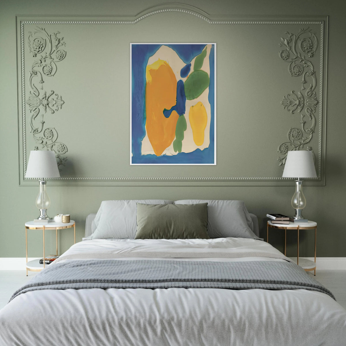 Provincetown Window, 1963-64- Framed Poster | Helen Frankenthaler Framed Prints Wall Art | Frankenthaler Helen