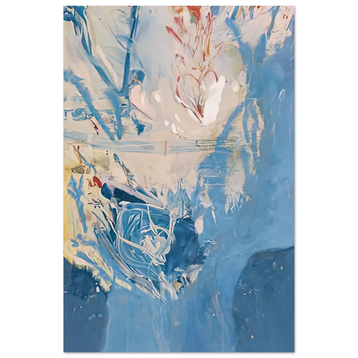 Blue Territory, 1955- Poster | Helen Frankenthaler Poster | Frankenthaler Helen