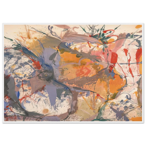 Before the Caves, 1958- Framed Poster | Helen Frankenthaler Framed Prints Wall Art | Frankenthaler Helen