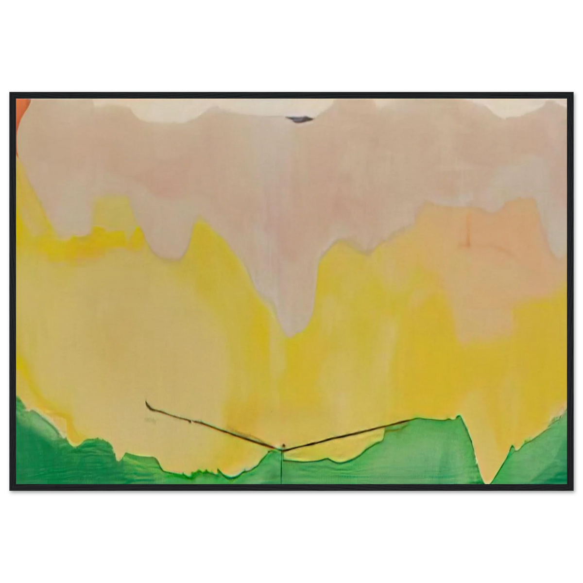 Boulevard - 1973 Framed Poster | Helen Frankenthaler Framed Prints Wall Art | Frankenthaler Helen