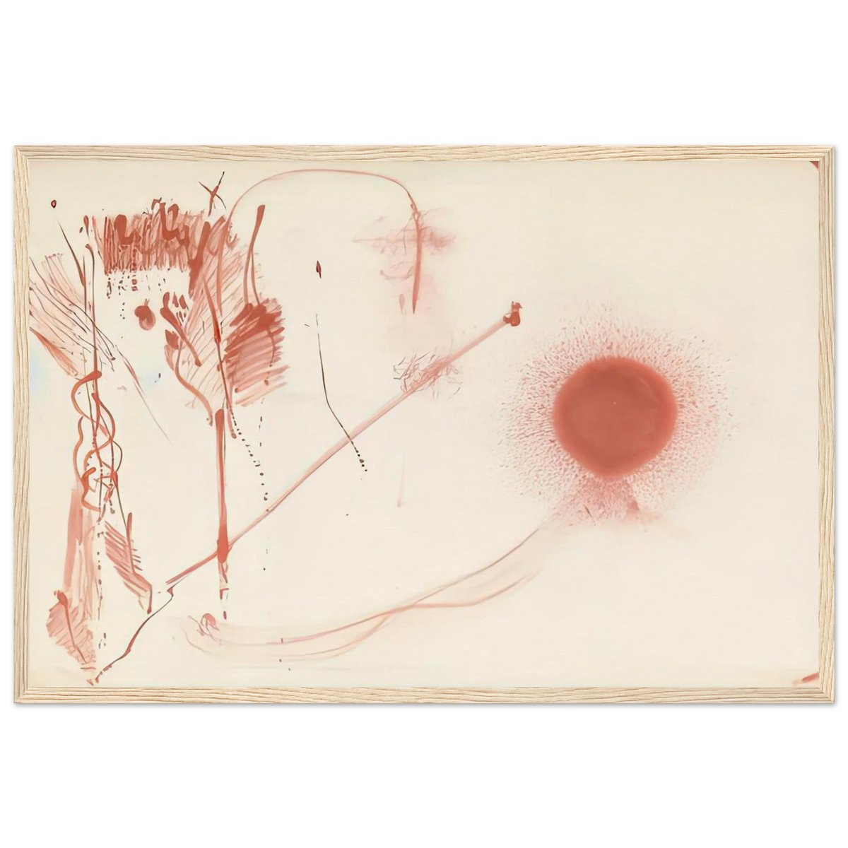 Towards a New Climate, 1957- Framed Poster | Helen Frankenthaler Framed Prints Wall Art | Frankenthaler Helen