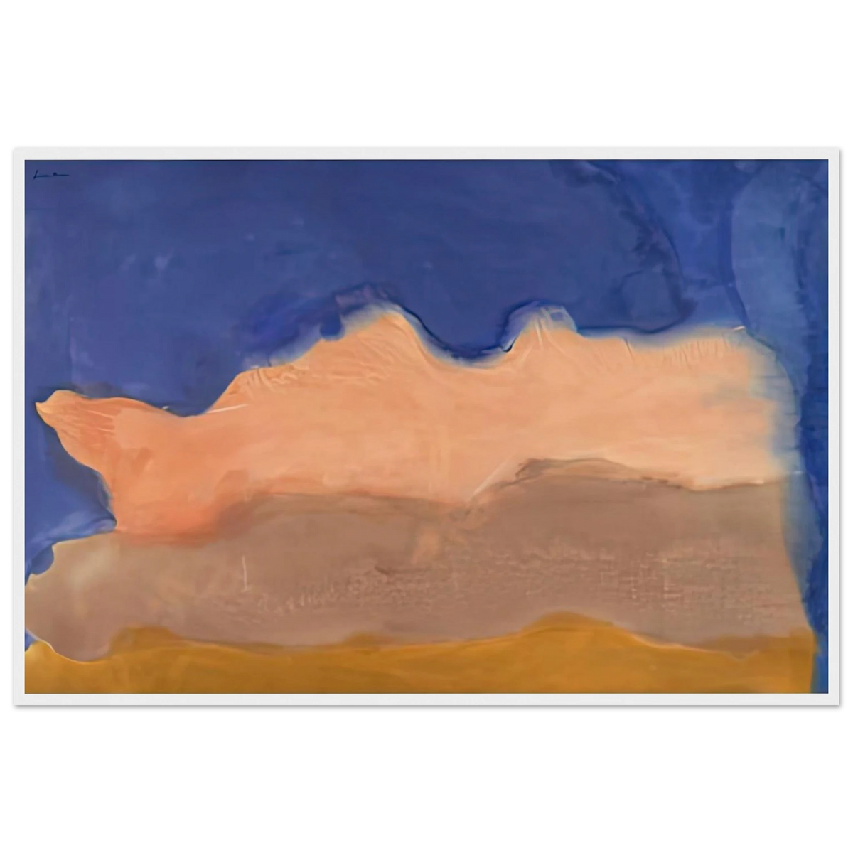 Moontide, 1968- Framed Poster | Helen Frankenthaler Framed Prints Wall Art | Frankenthaler Helen