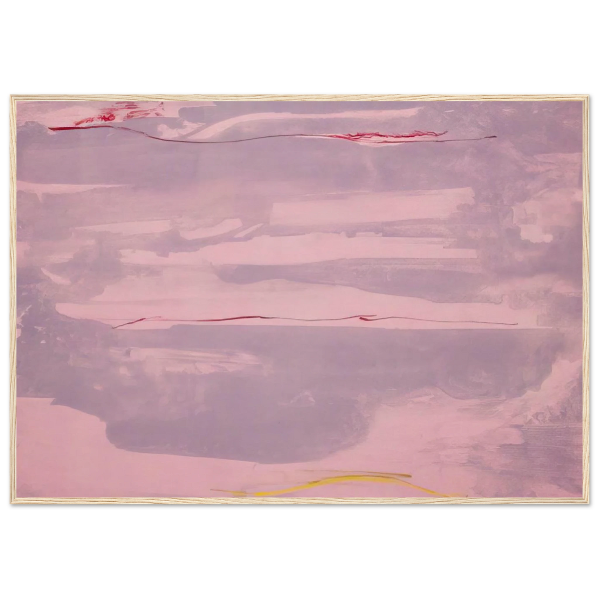 Dream Walk - 1977 Framed Poster | Helen Frankenthaler Framed Prints Wall Art | Frankenthaler Helen