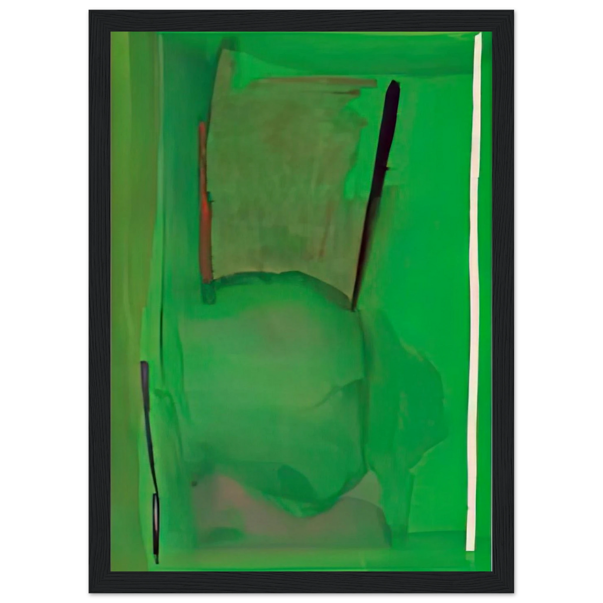 Ocean Drive West #2, 1974- Framed Poster | Helen Frankenthaler Framed Prints Wall Art | Frankenthaler Helen