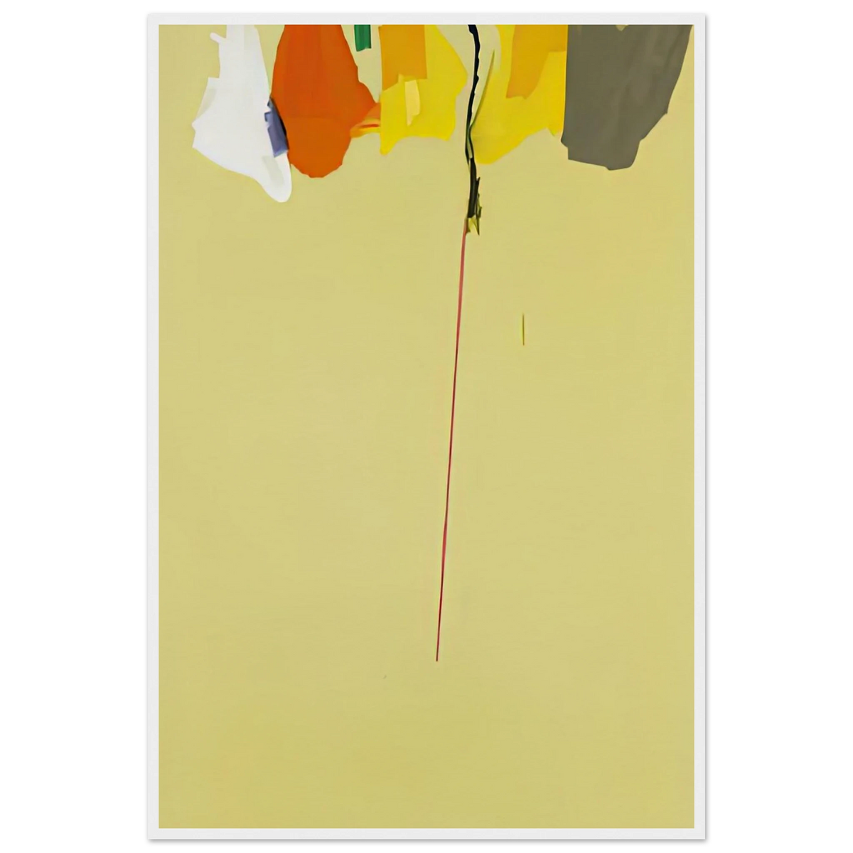 Rapunzel, 1974- Framed Poster | Helen Frankenthaler Framed Prints Wall Art | Frankenthaler Helen