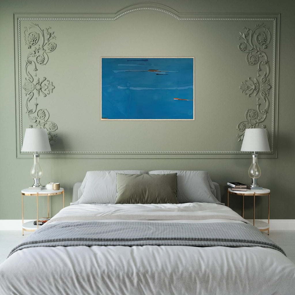 Ocean Drive West #1, 1974- Framed Poster | Helen Frankenthaler Framed Prints Wall Art | Frankenthaler Helen