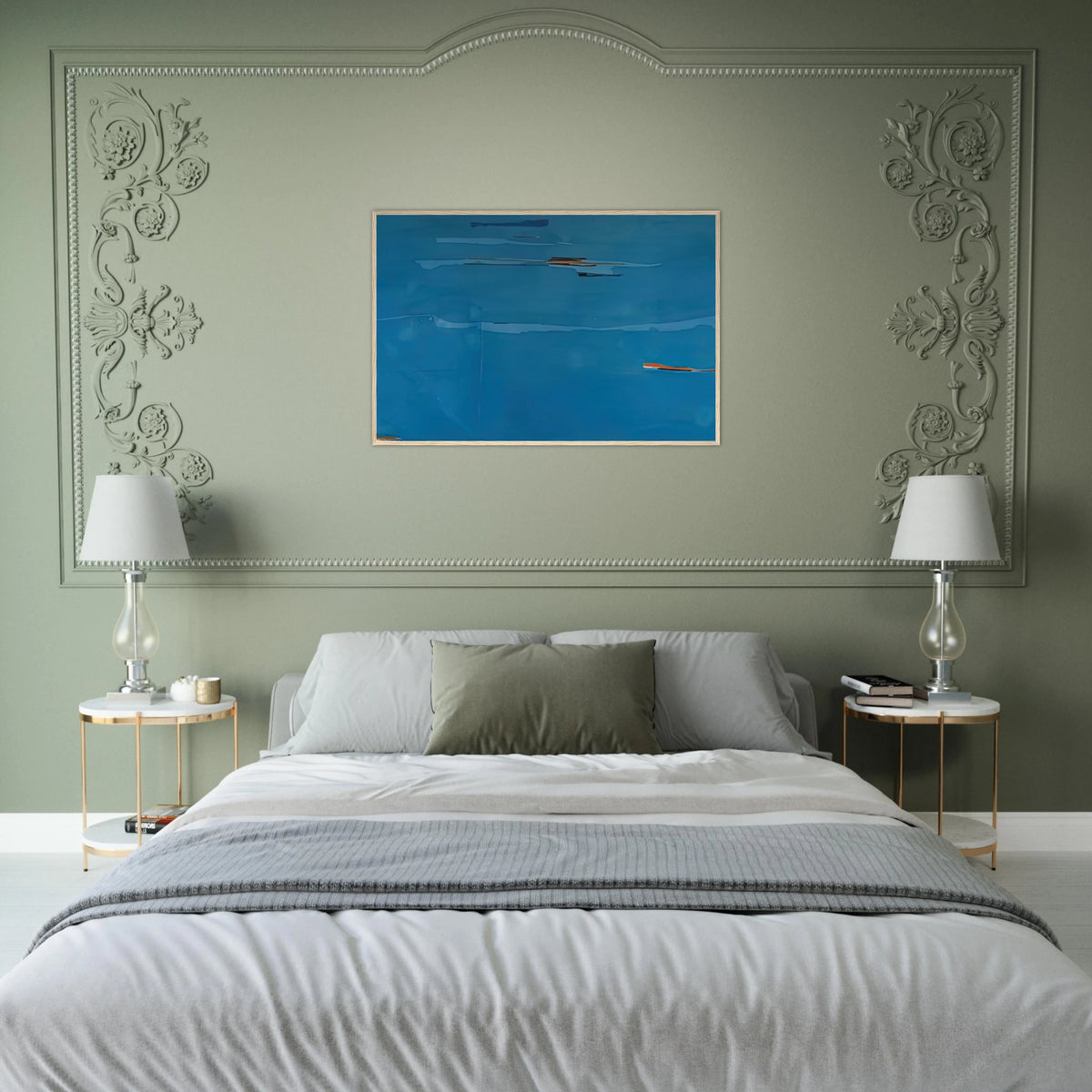 Ocean Drive West #1, 1974- Framed Poster | Helen Frankenthaler Framed Prints Wall Art | Frankenthaler Helen
