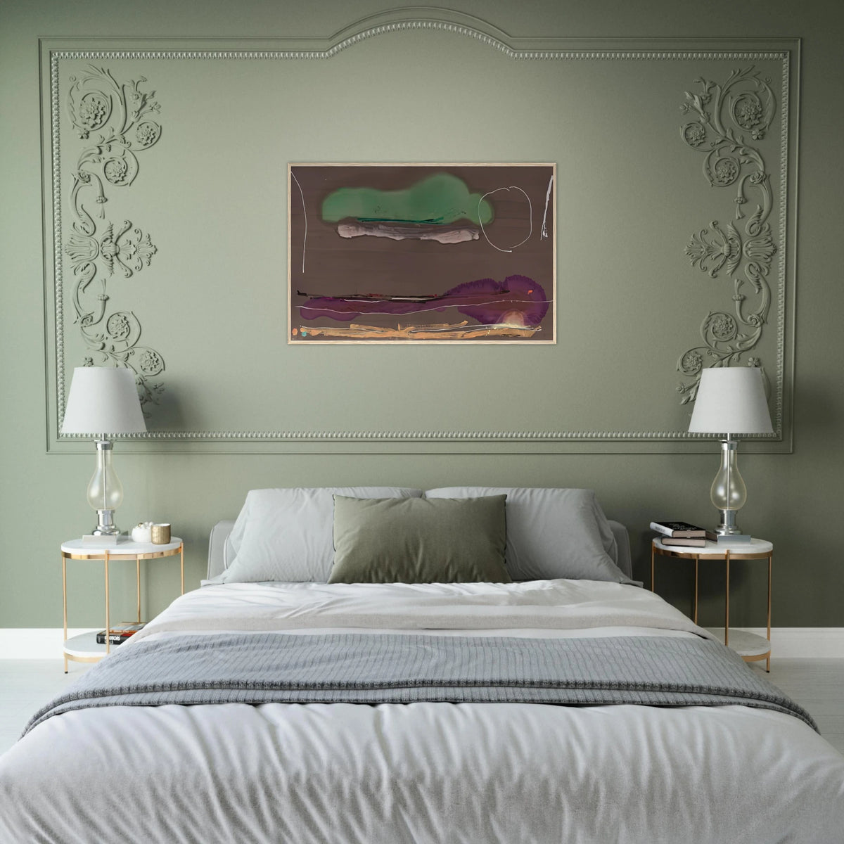 Madrid, 1984- Framed Poster | Helen Frankenthaler Framed Prints Wall Art | Frankenthaler Helen