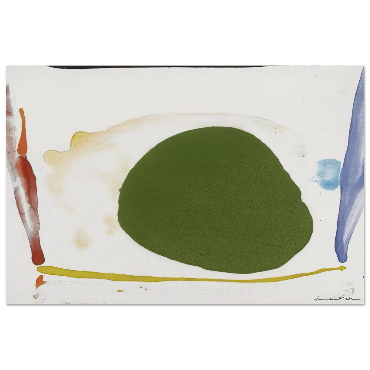 Thanksgiving Day - 1973 Poster | Helen Frankenthaler Poster | Frankenthaler Helen