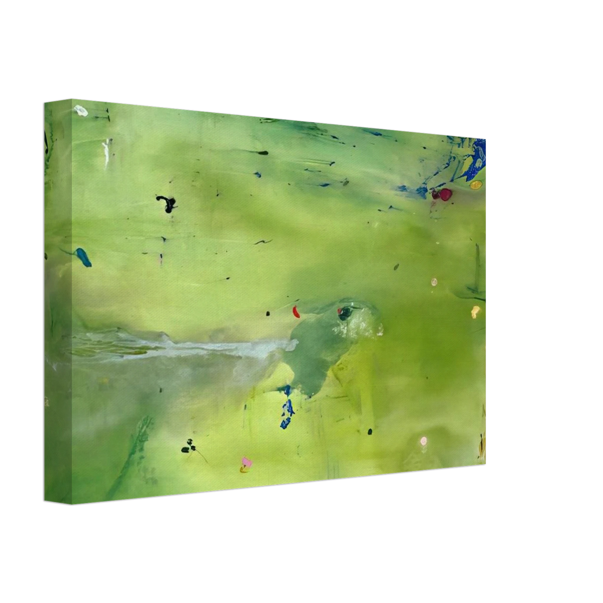 A Green Thought in a Green Shade - 1981 Canvas | Helen Frankenthaler Canvas | Frankenthaler Helen