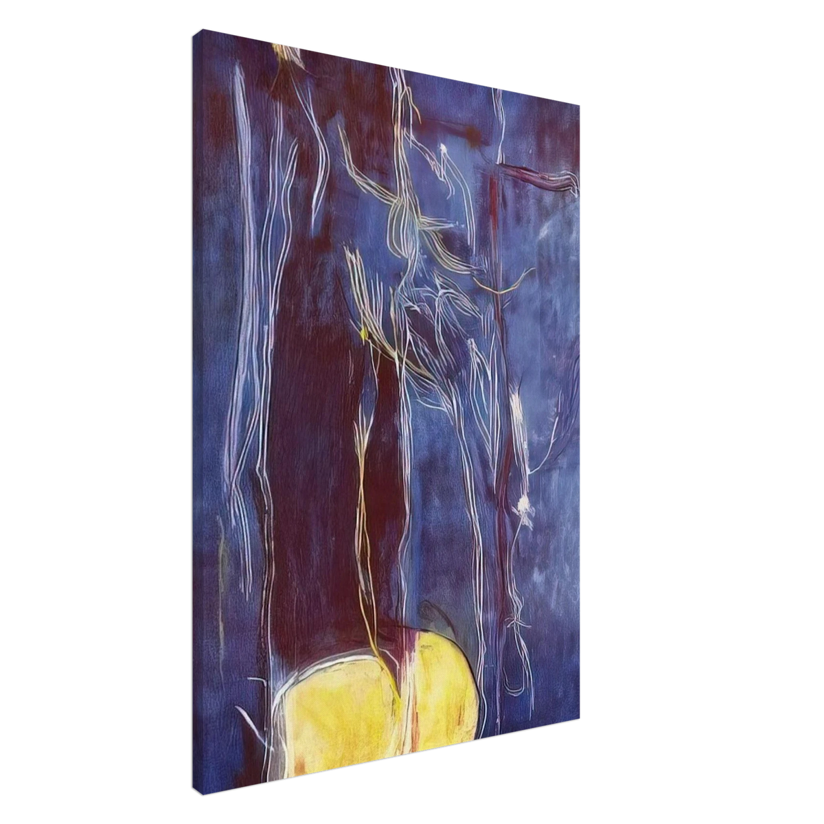 All About Blue - 1994 Canvas | Helen Frankenthaler Canvas | Frankenthaler Helen