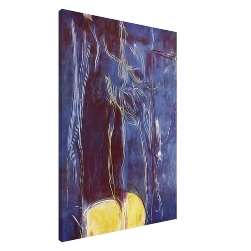 All About Blue - 1994 Canvas | Helen Frankenthaler Canvas | Frankenthaler Helen