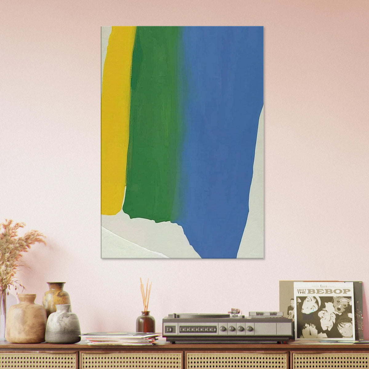 Summer Insignia - 1969 Canvas | Helen Frankenthaler Canvas | Frankenthaler Helen