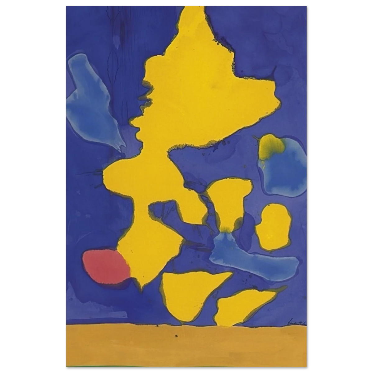 Saturn Revisited - 1964 Poster | Helen Frankenthaler Poster | Frankenthaler Helen