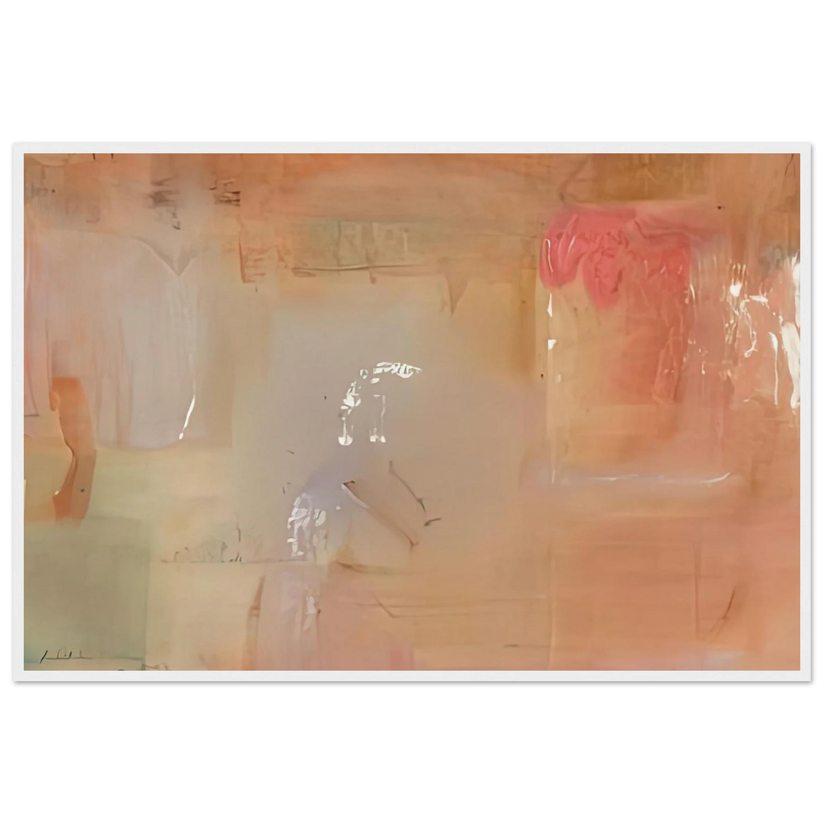 Feather, 1979- Framed Poster | Helen Frankenthaler Framed Prints Wall Art | Frankenthaler Helen