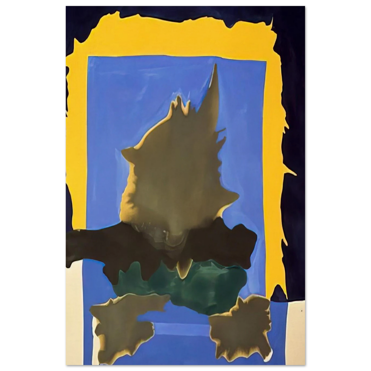 Interior Landscape - 1964 Poster | Helen Frankenthaler Poster | Frankenthaler Helen