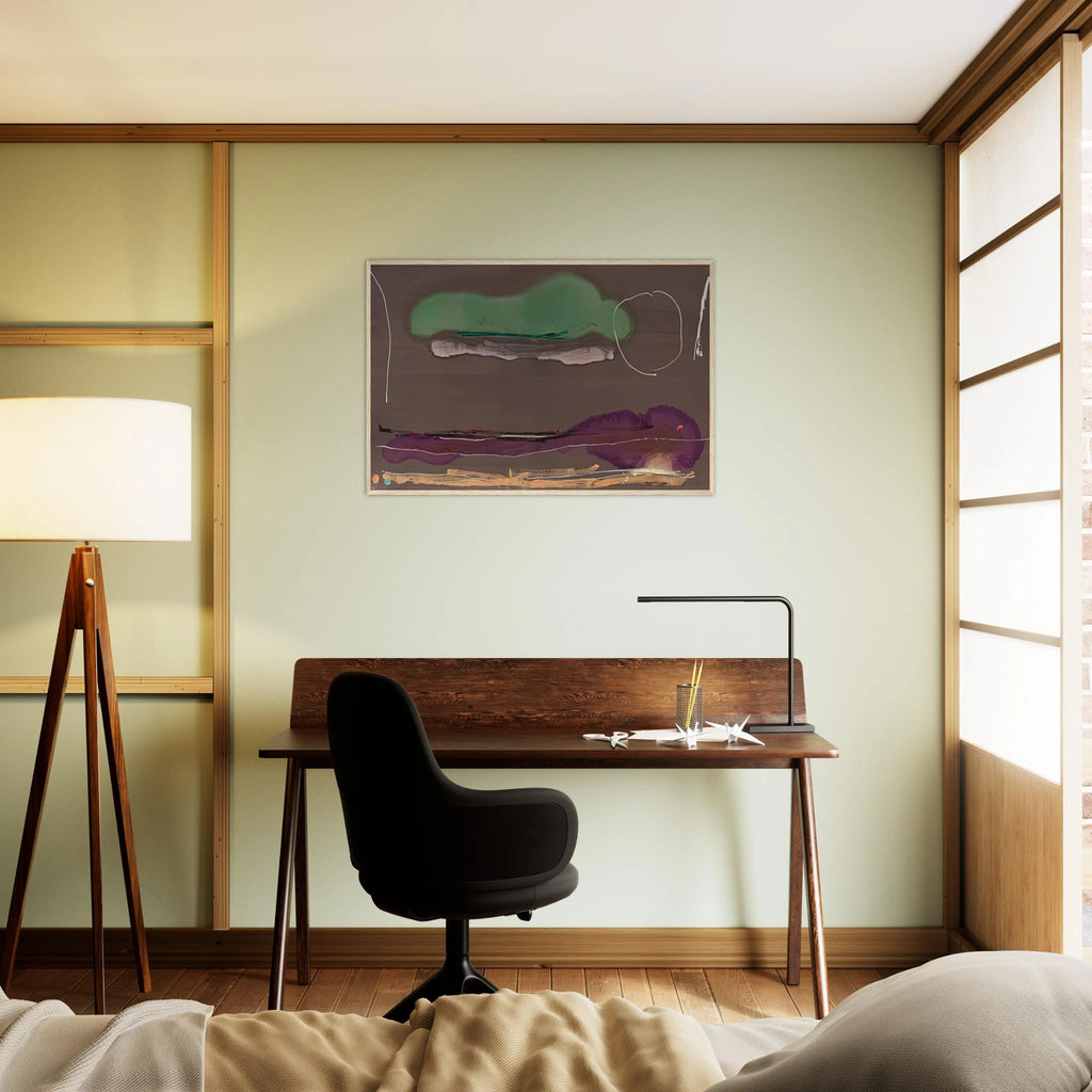 Madrid, 1984- Framed Poster | Helen Frankenthaler Framed Prints Wall Art | Frankenthaler Helen
