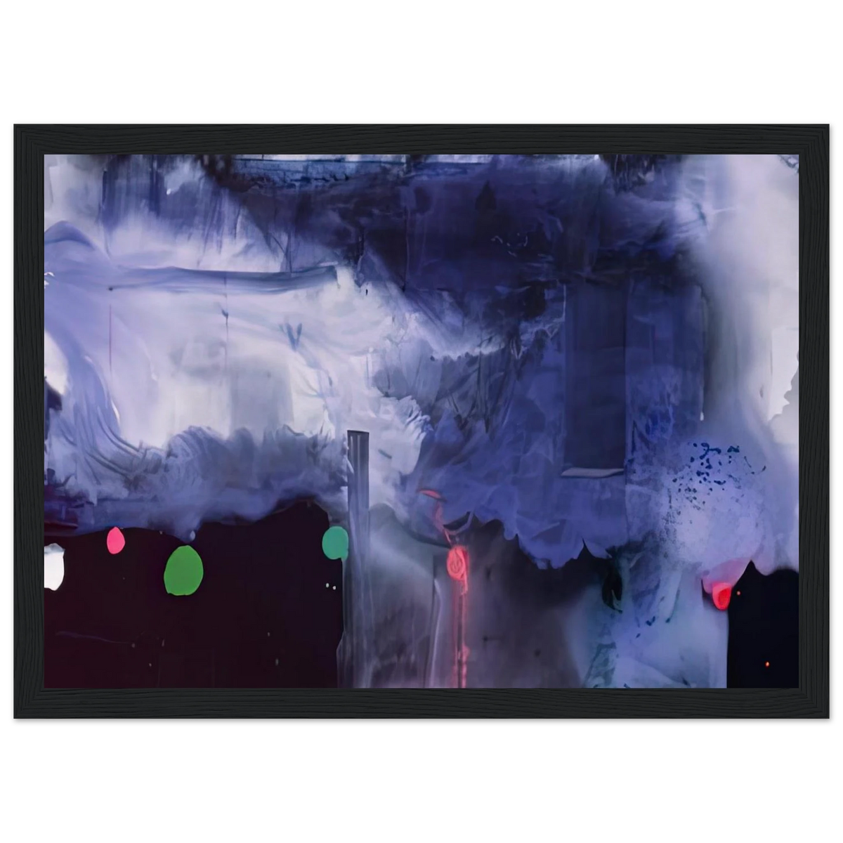 Star Gazing, 1989- Framed Poster | Helen Frankenthaler Framed Prints Wall Art | Frankenthaler Helen