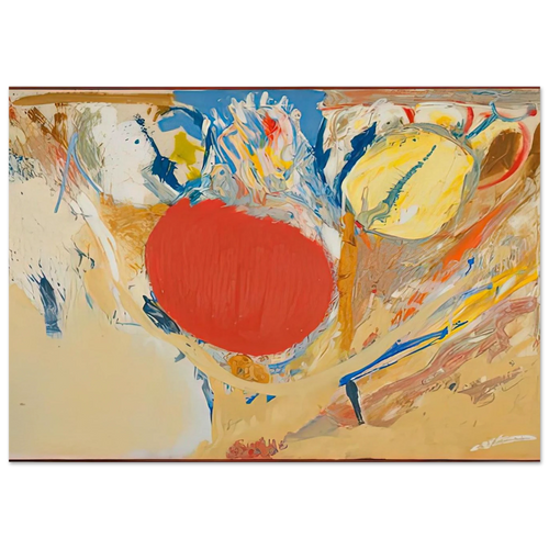 Break Through, 1956- Poster | Helen Frankenthaler Poster | Frankenthaler Helen
