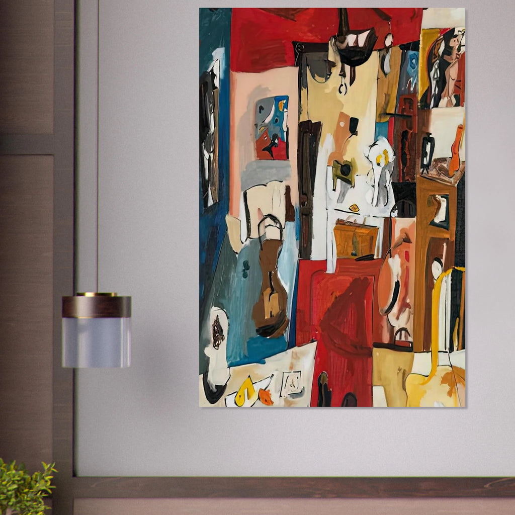 21st Street Studio, 1950- Poster | Helen Frankenthaler Poster | Frankenthaler Helen